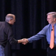 Image for article titled So Awkward: Steve Jobs and Eric Schmidt's Body Language Analyzed